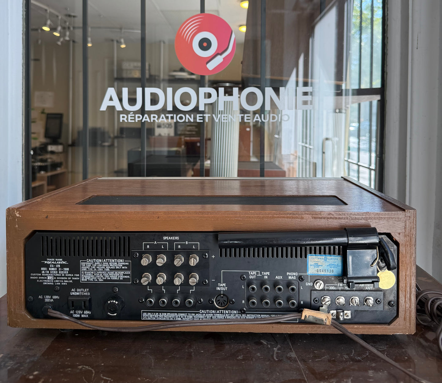 Realistic STA-52B Stereo receiver