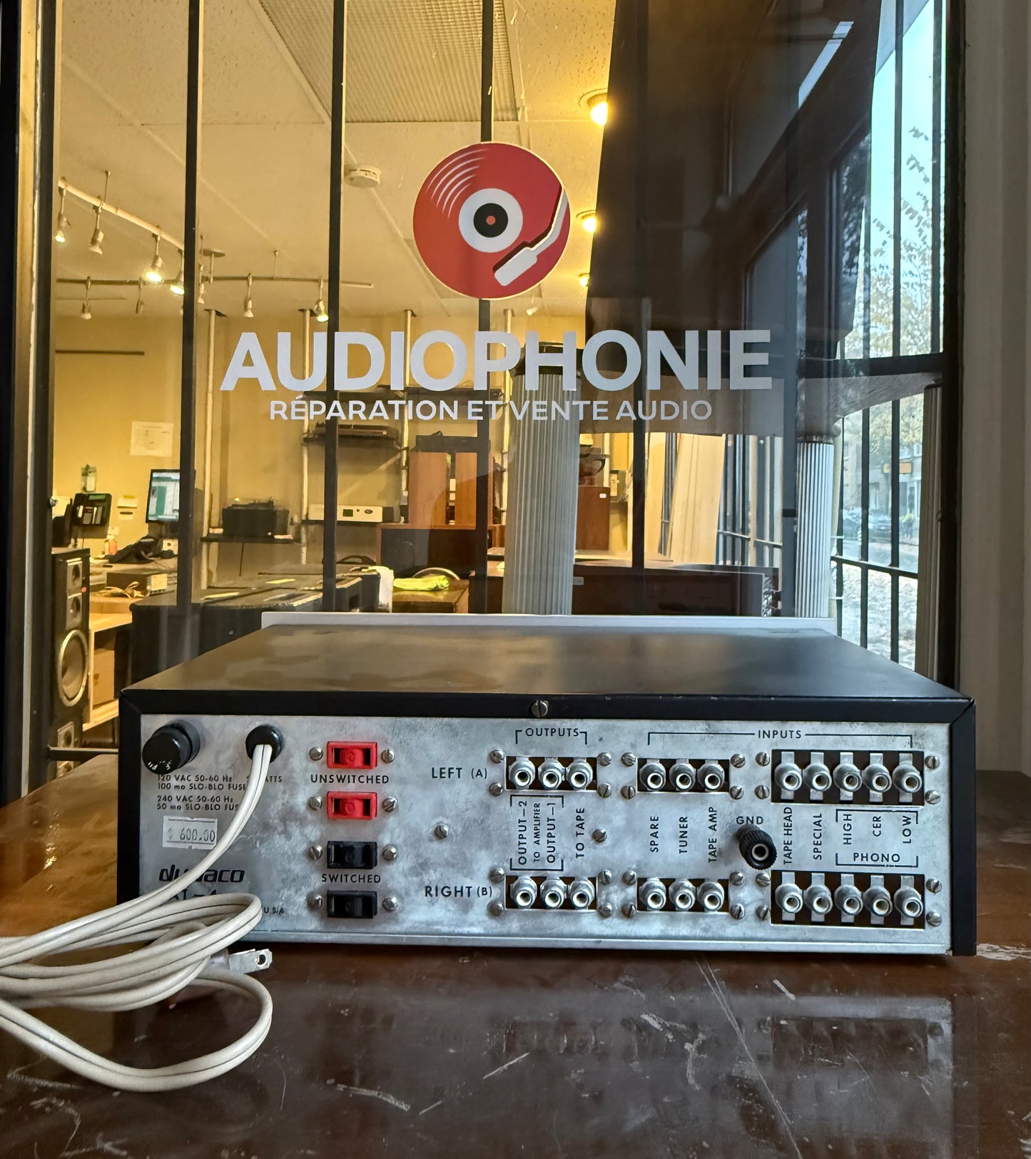 Dynaco pat-4 preamplifier