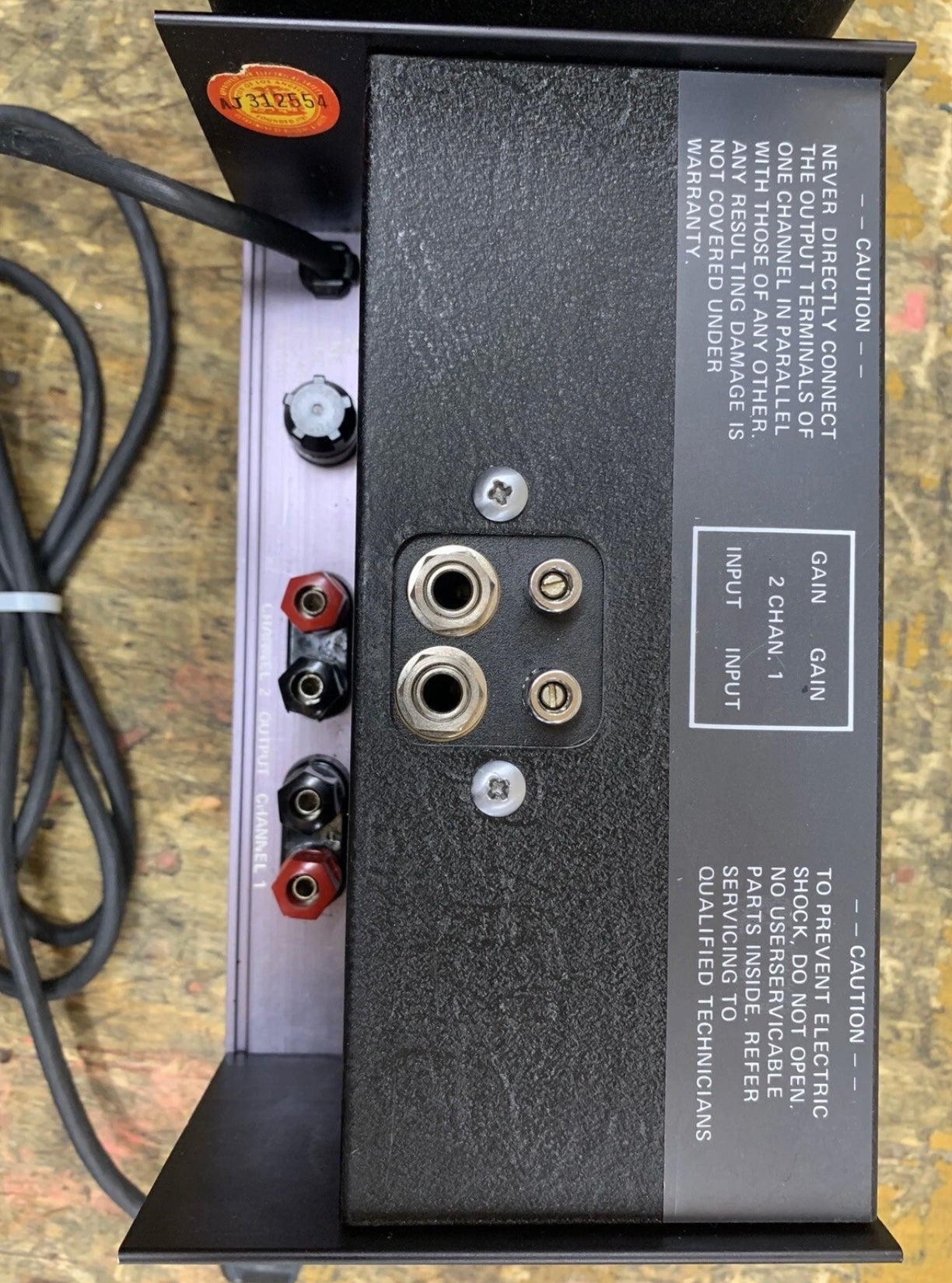 Crown IC150 and D150 Preamp-Power Amp Set Fully Recapped And Repaired