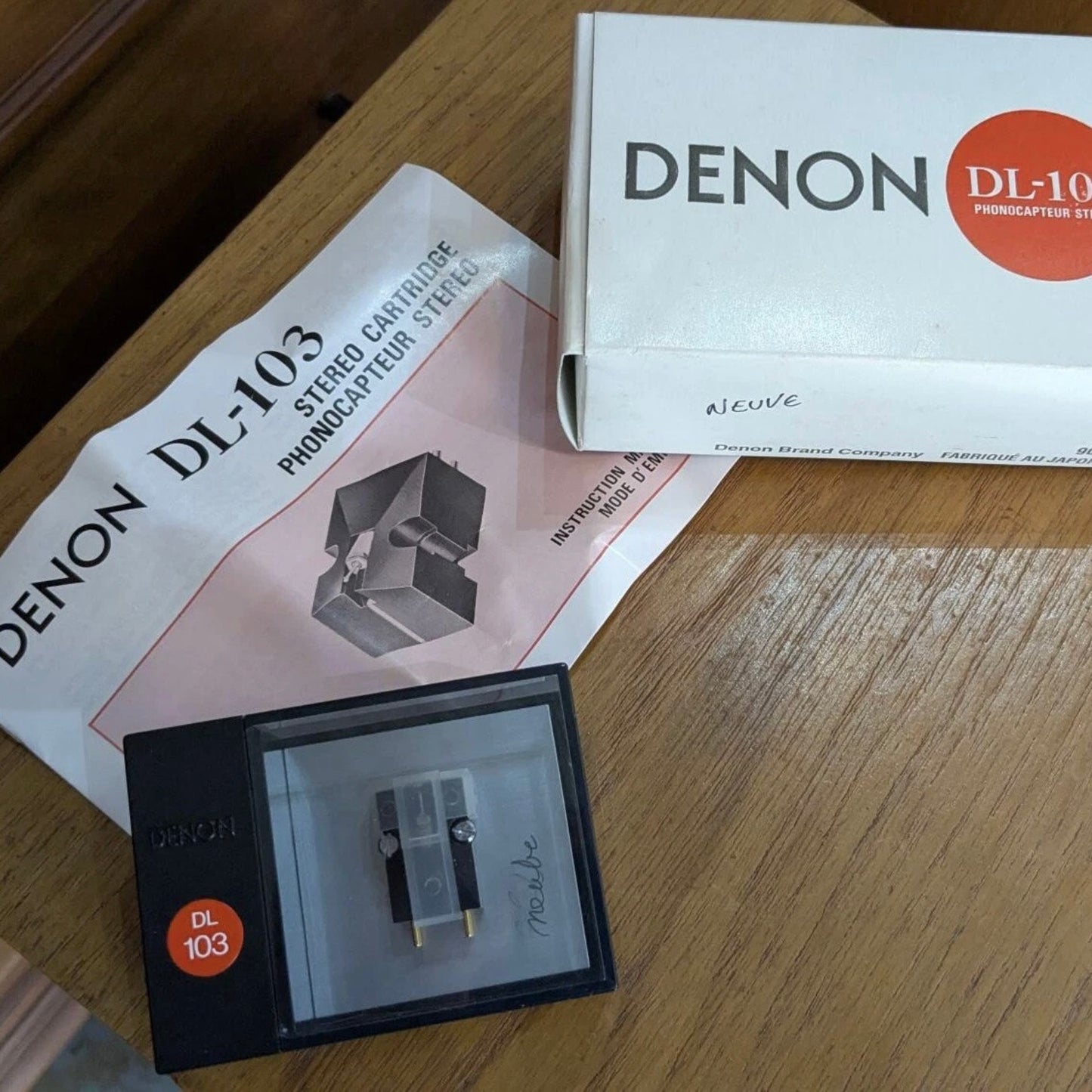 Denon DL-103 Stéréo Cartridge Moving Coil