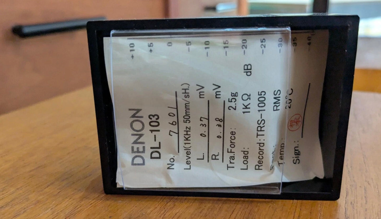 Denon DL-103 Stéréo Cartridge Moving Coil