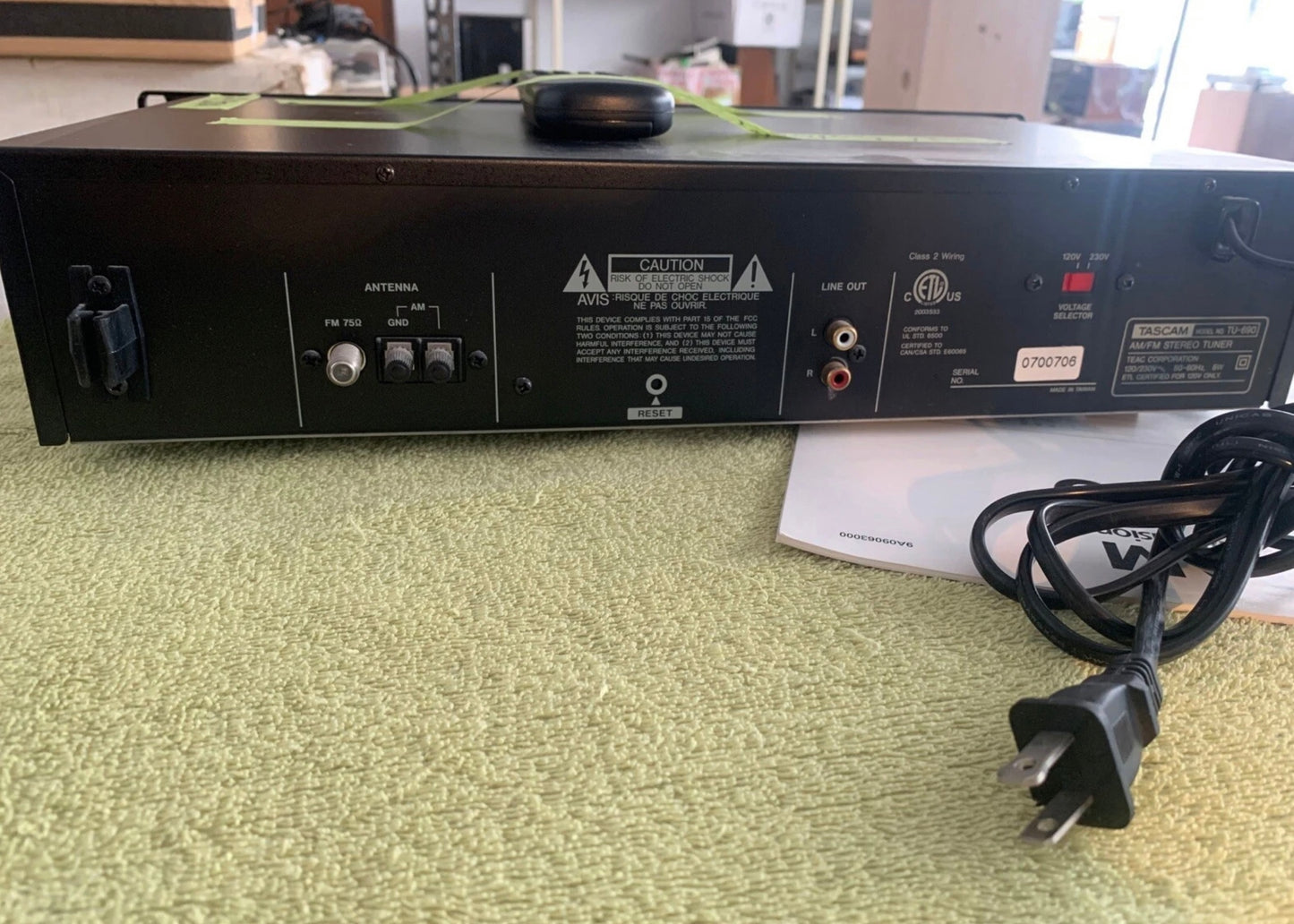 Carver Receiver Model 6200