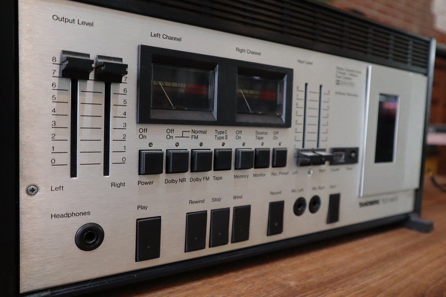 Tandberg TCD 340 A Stereo Cassette Deck