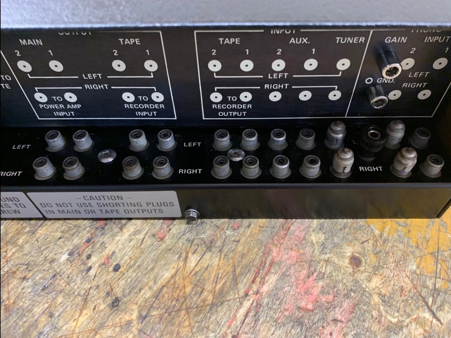 Crown IC150 and D150 Preamp-Power Amp Set Fully Recapped And Repaired