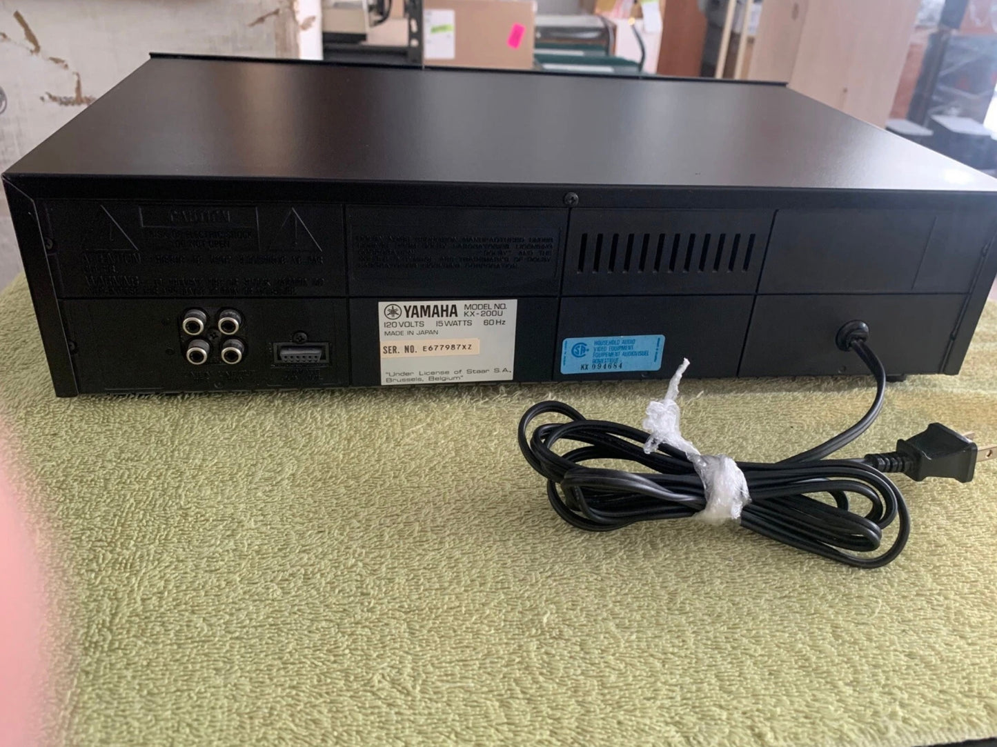 YAMAHA KX-200U tape Deck