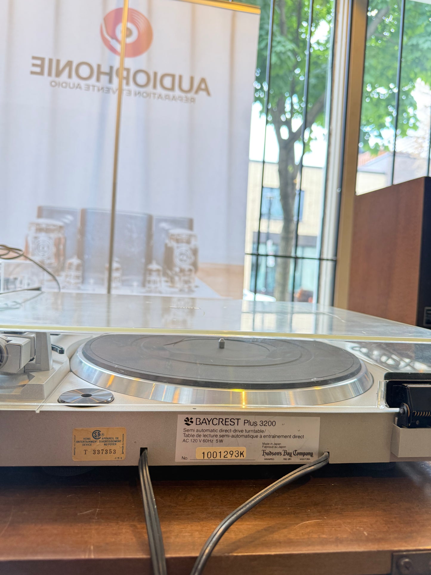 Plus 3200 Direct Drive Turntable