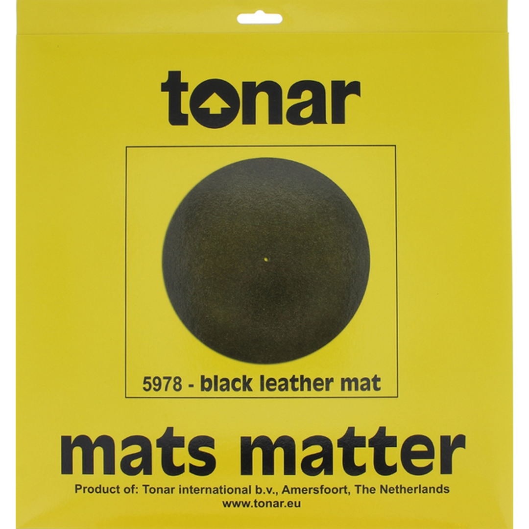 Tonar Black Leather Mat
