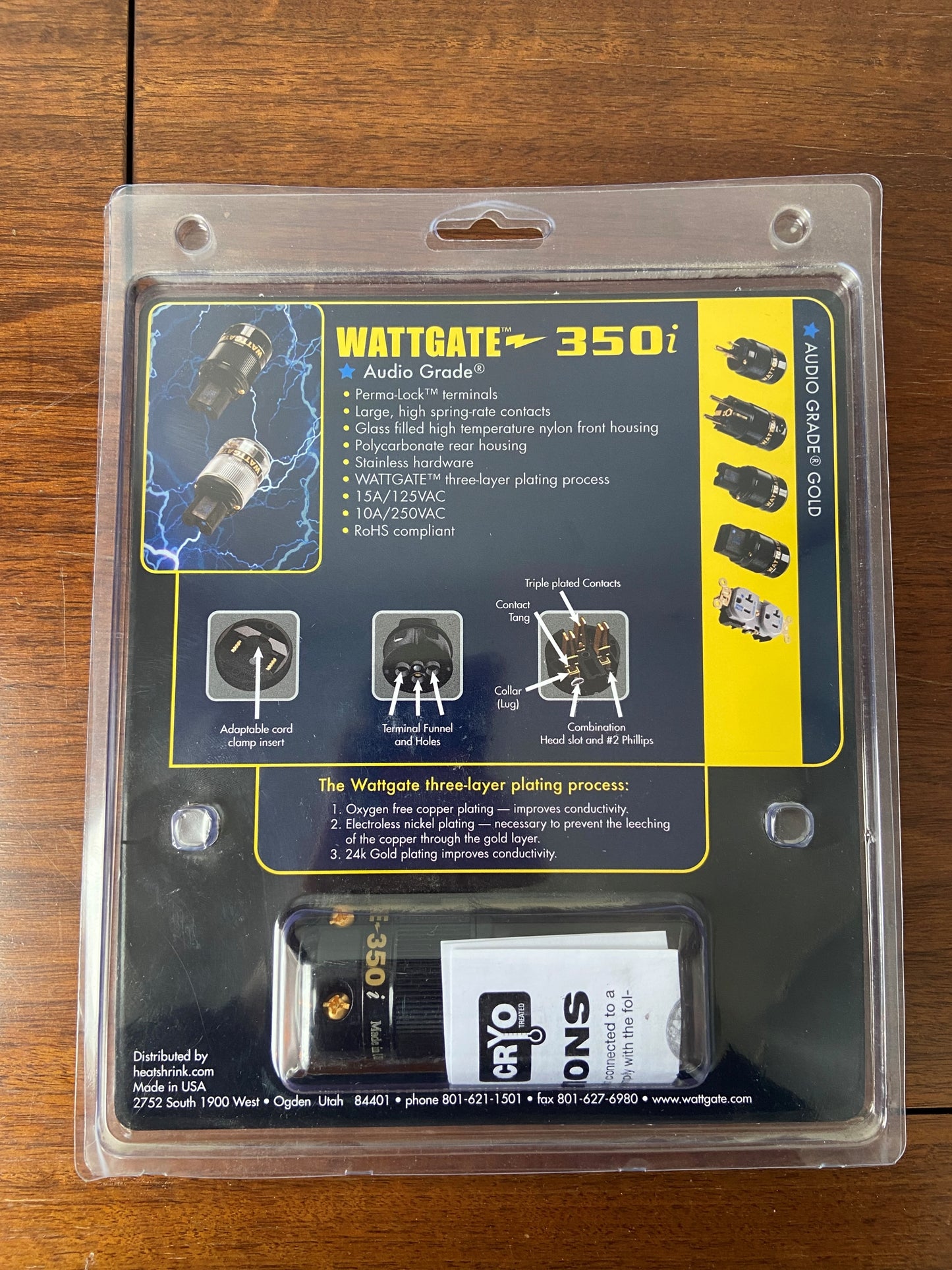 Wattgate Model 350 Power Connector