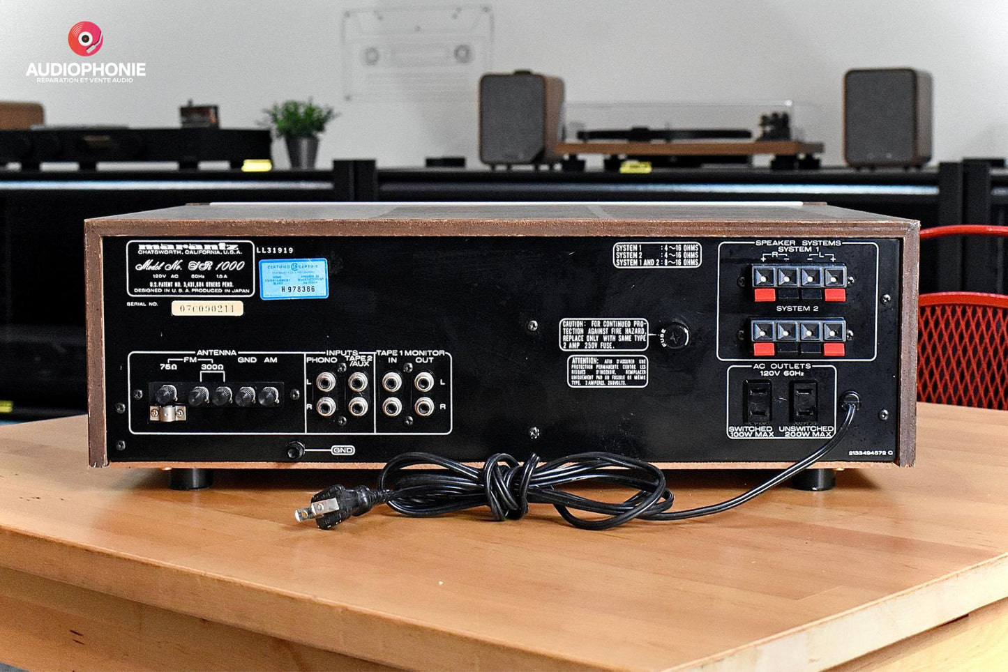 Marantz SR1000 / Stereophonic Receiver AM/FM (SOLD)