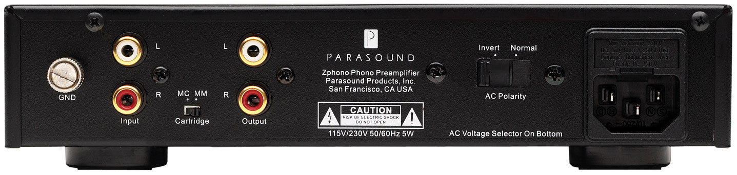 Parasound Zphono Phono Preamplifier