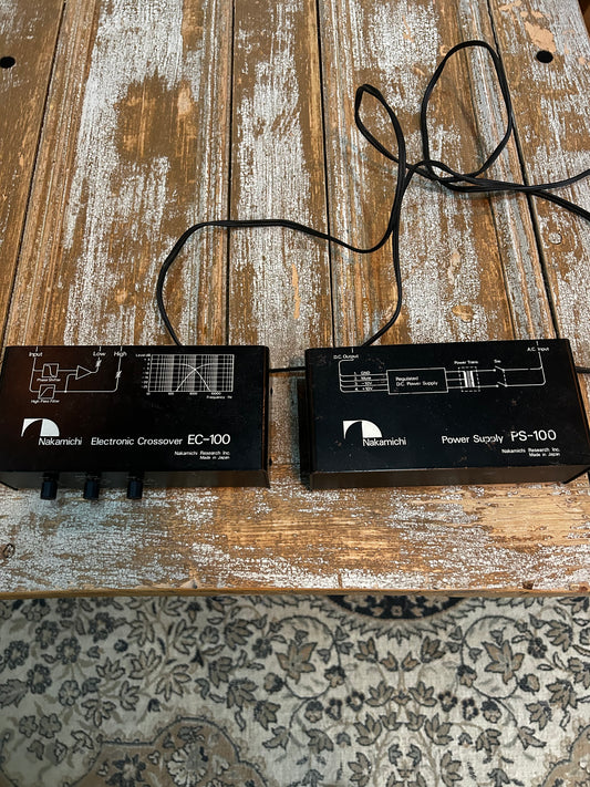 Nakamichi EC-100 And PS-100