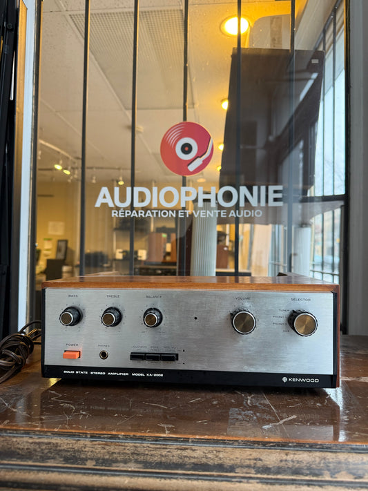 Kenwood KA-2002 Stereo Amplifier / full recap / wooden case
