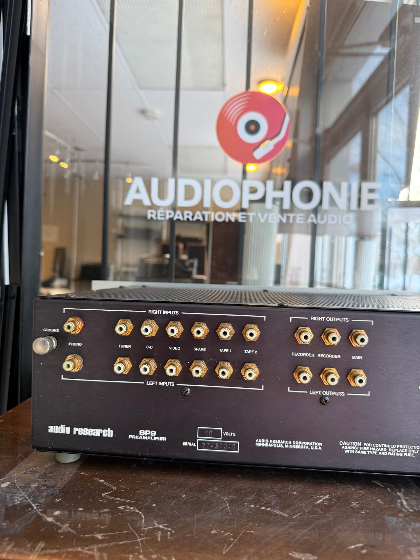 Audio Research SP9 Stereo Preamplifier