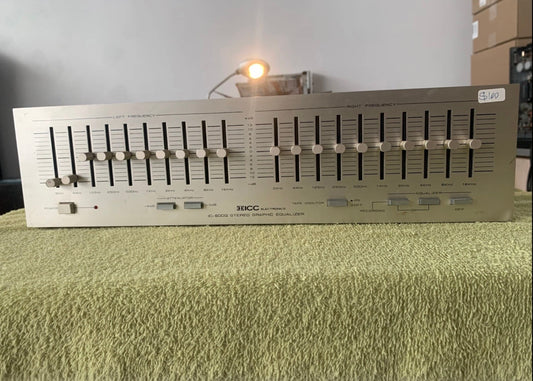 ICC ELECTRONICS IC-600Q STEREO GRAPHIC EQUALIZER