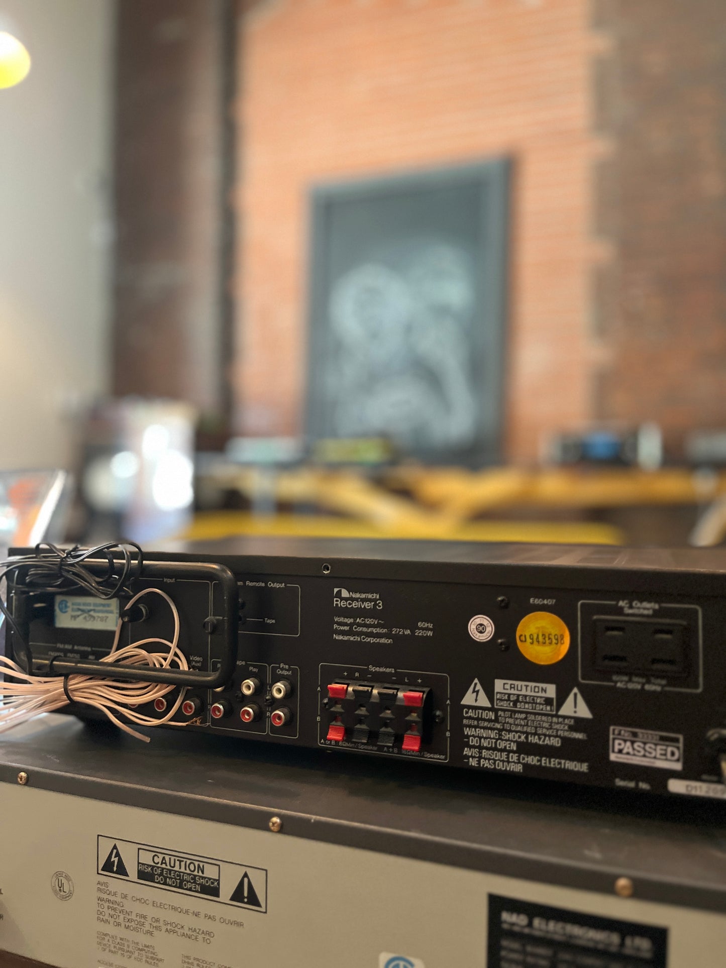 Nakamichi Receiver 3 AM/FM Stereo Receiver