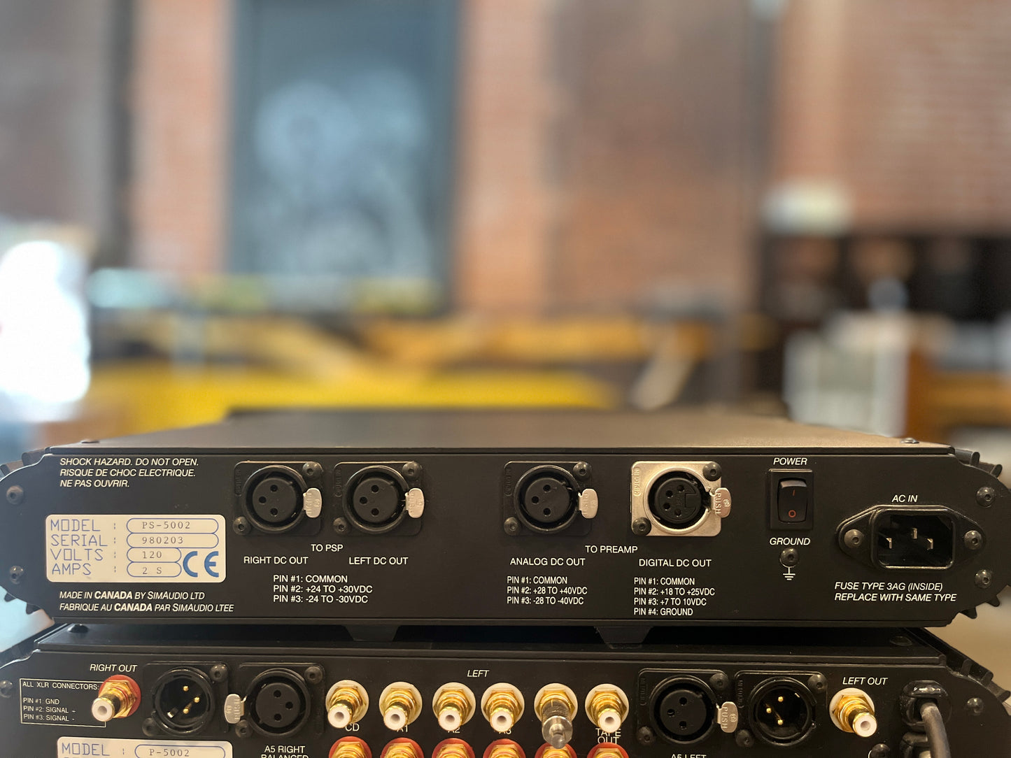 Celeste PS-5002 Pre-amp, 4070p Power Amplifier, P-5002 Power supply Set