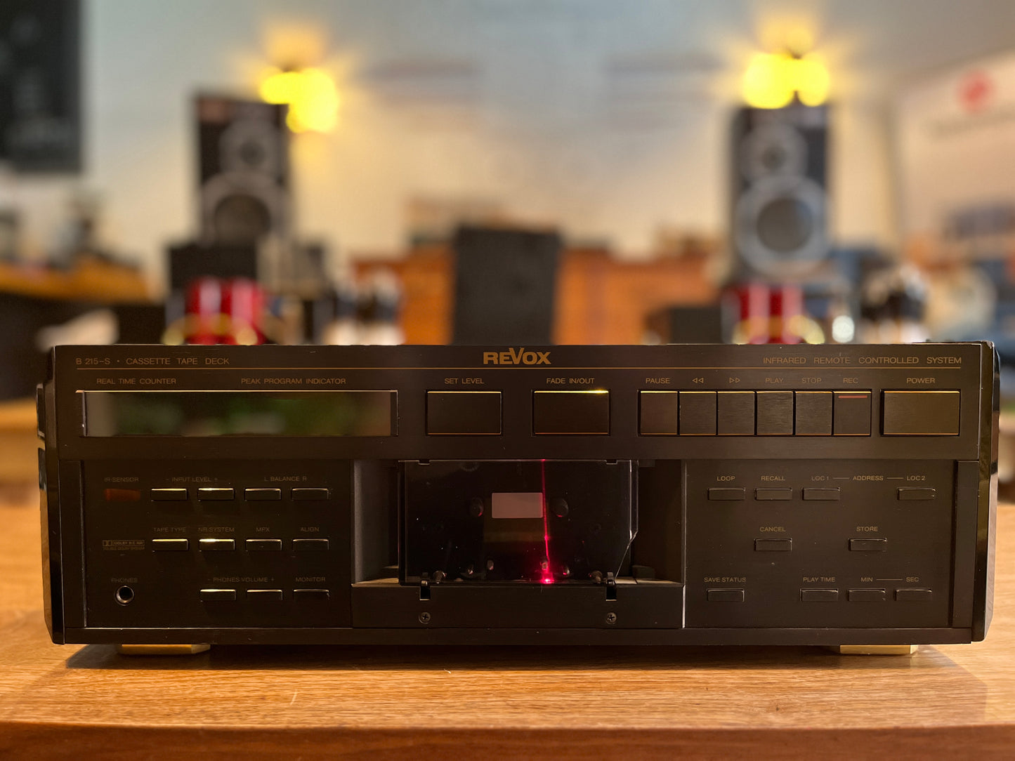 Revox B 215-S Cassette Tape Deck