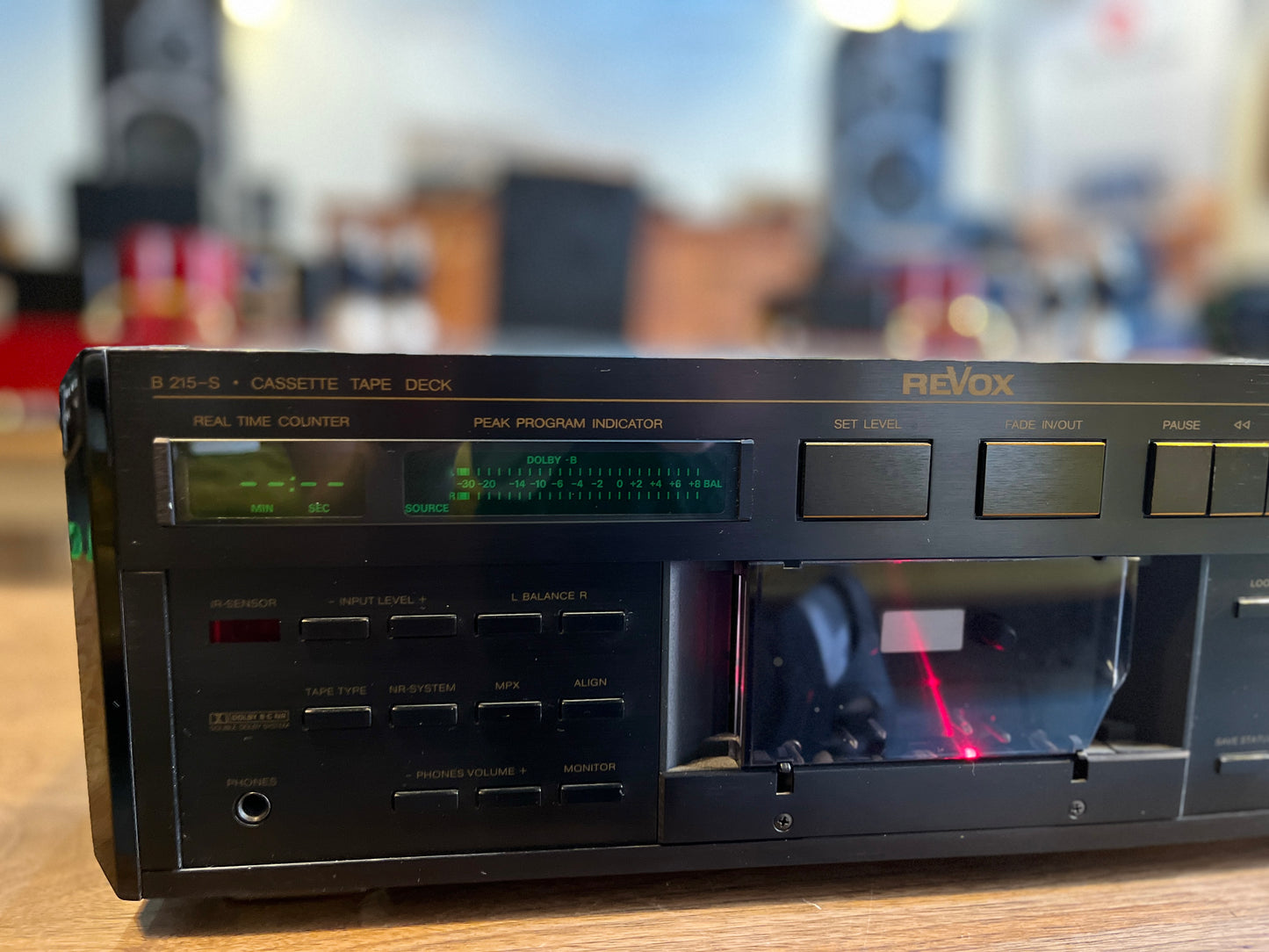 Revox B 215-S Cassette Tape Deck