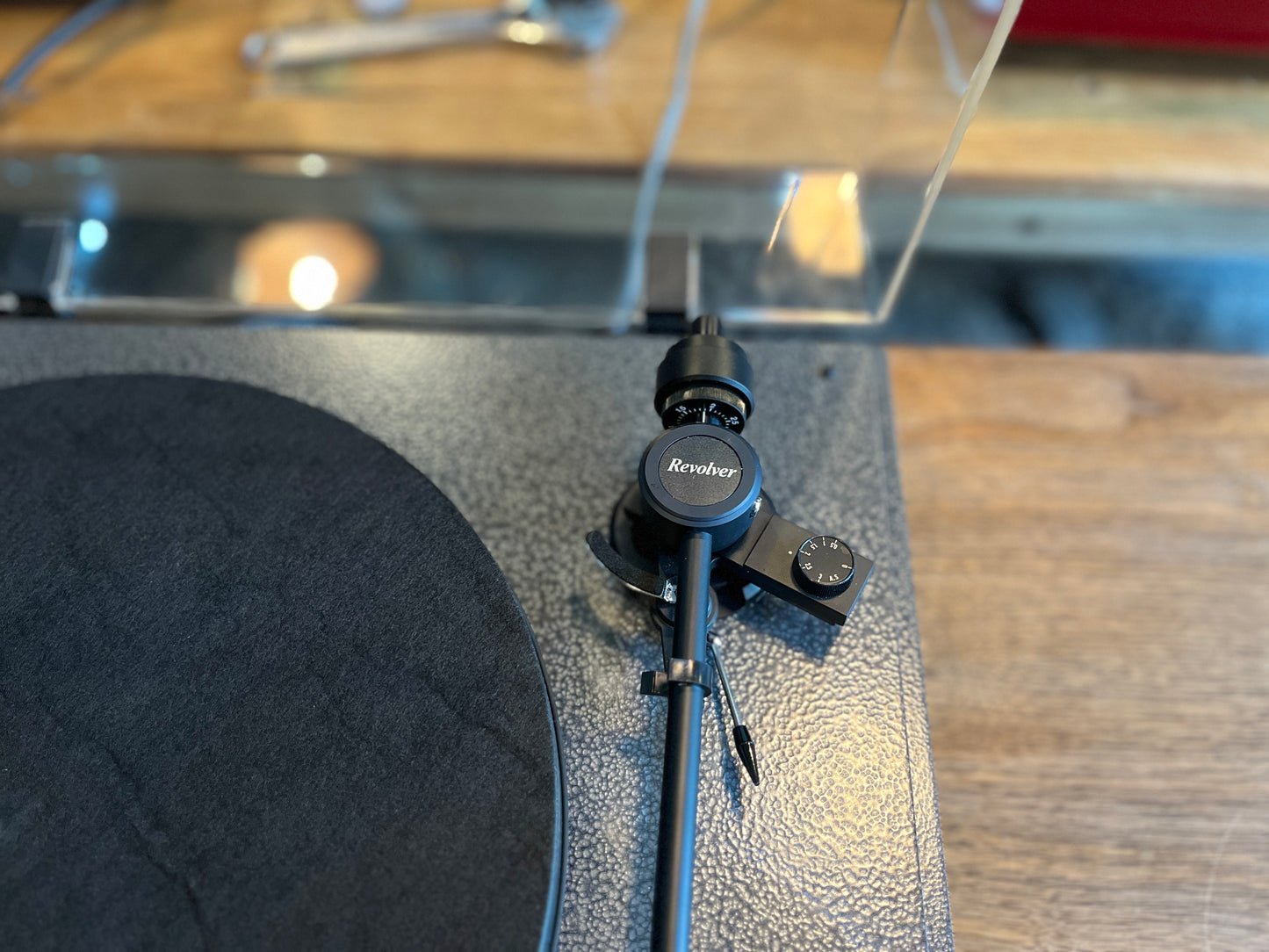 Revolver Turn Table with Nagaoka MP11 Cartridge (SOLD)