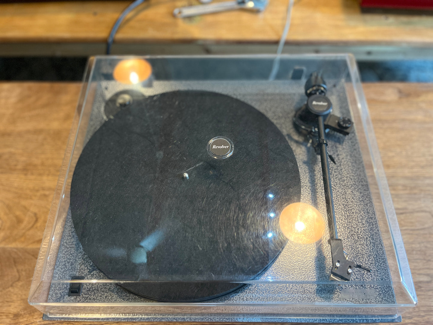 Revolver Turn Table with Nagaoka MP11 Cartridge (SOLD)