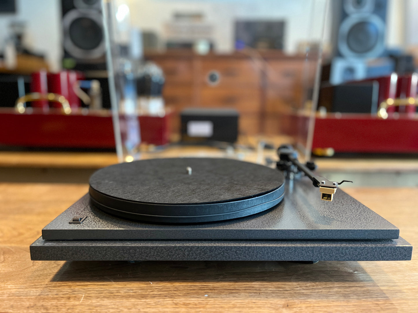 Revolver Turn Table with Nagaoka MP11 Cartridge (SOLD)