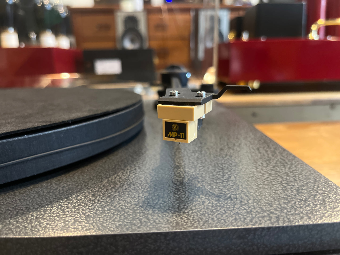 Revolver Turn Table with Nagaoka MP11 Cartridge (SOLD)