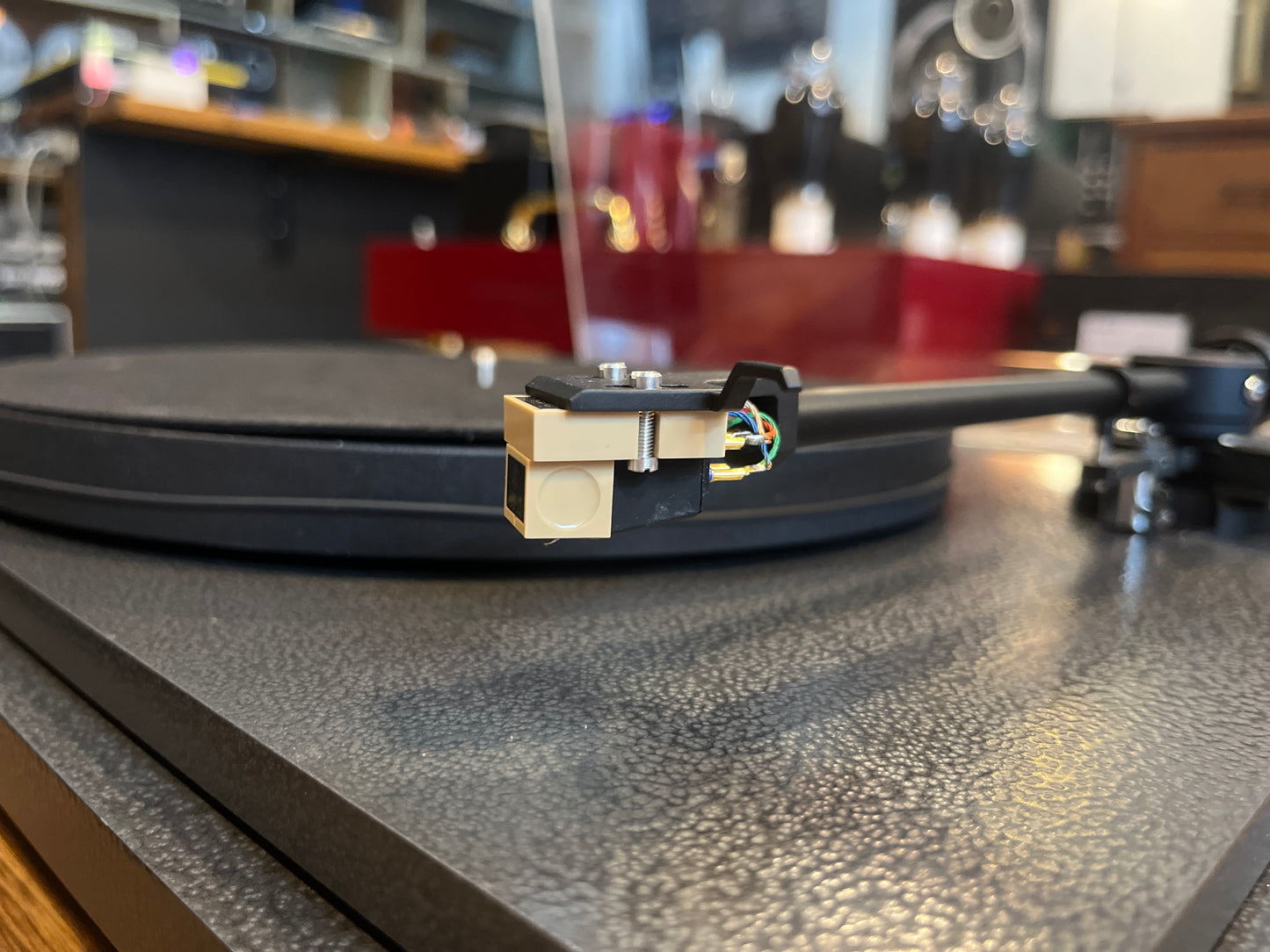 Revolver Turn Table with Nagaoka MP11 Cartridge (SOLD)