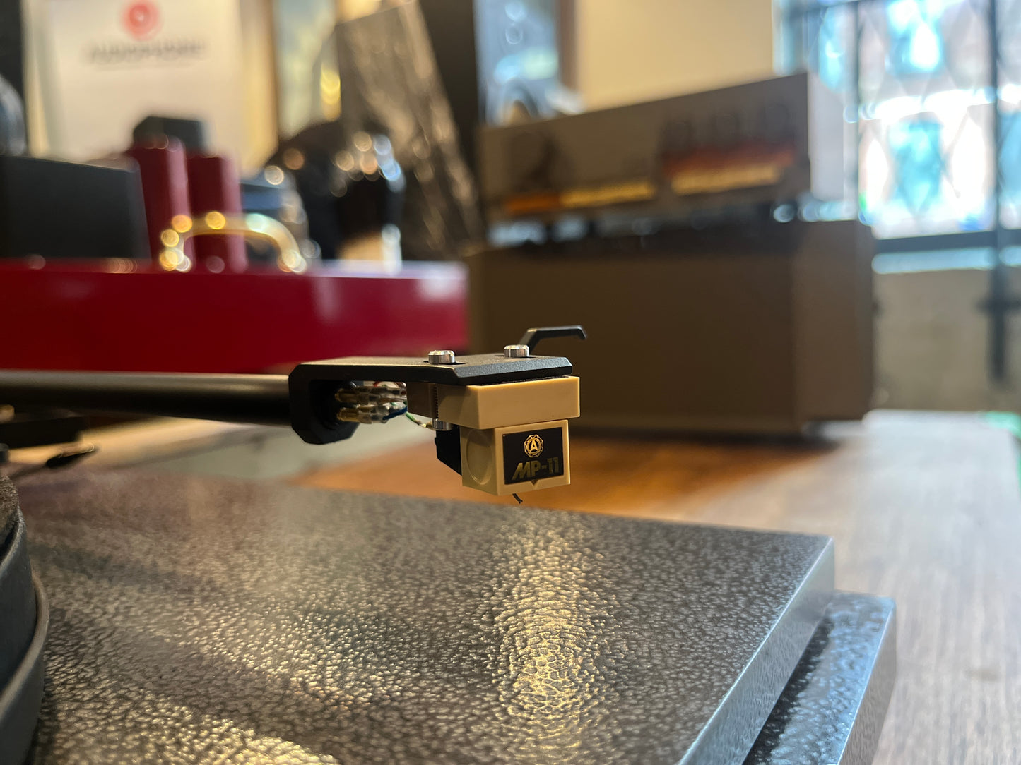 Revolver Turn Table with Nagaoka MP11 Cartridge (SOLD)