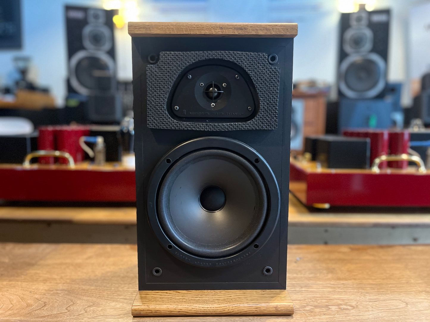 Acoustic Research  TSW 210 Bookshelf Speakers (Newly Re-foamed Suspensions)