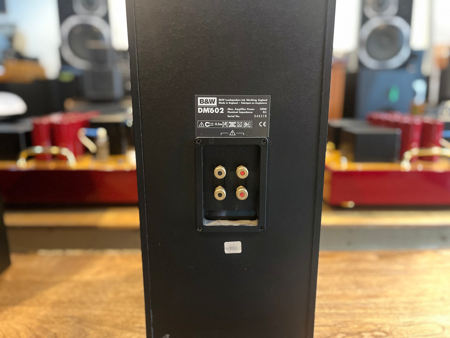 B&W DM 602 Loudspeakers (Newly Re-Foamed Suspensions + New Tweeters)