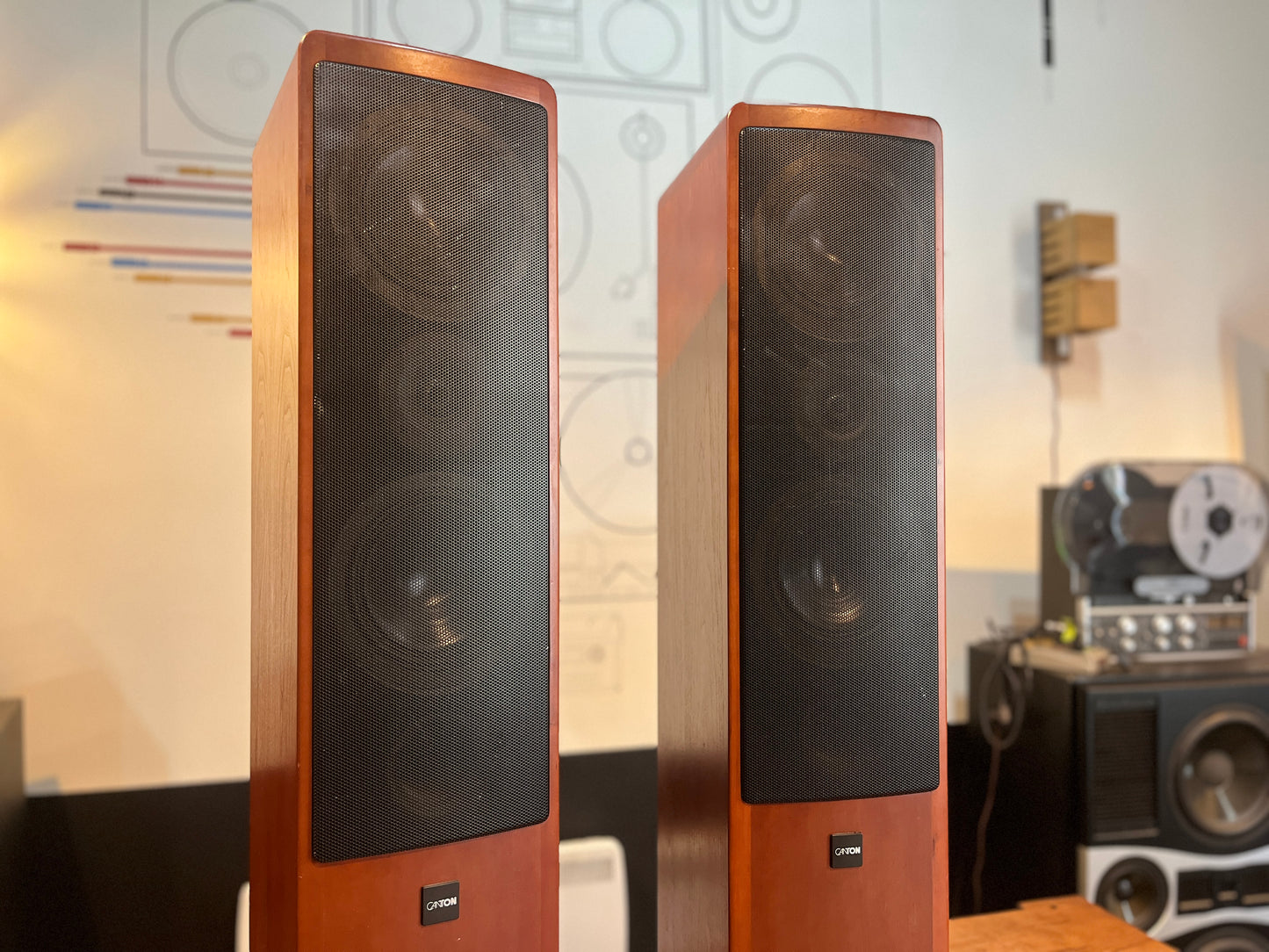 Canton Ergo 607 DC Floor Speakers