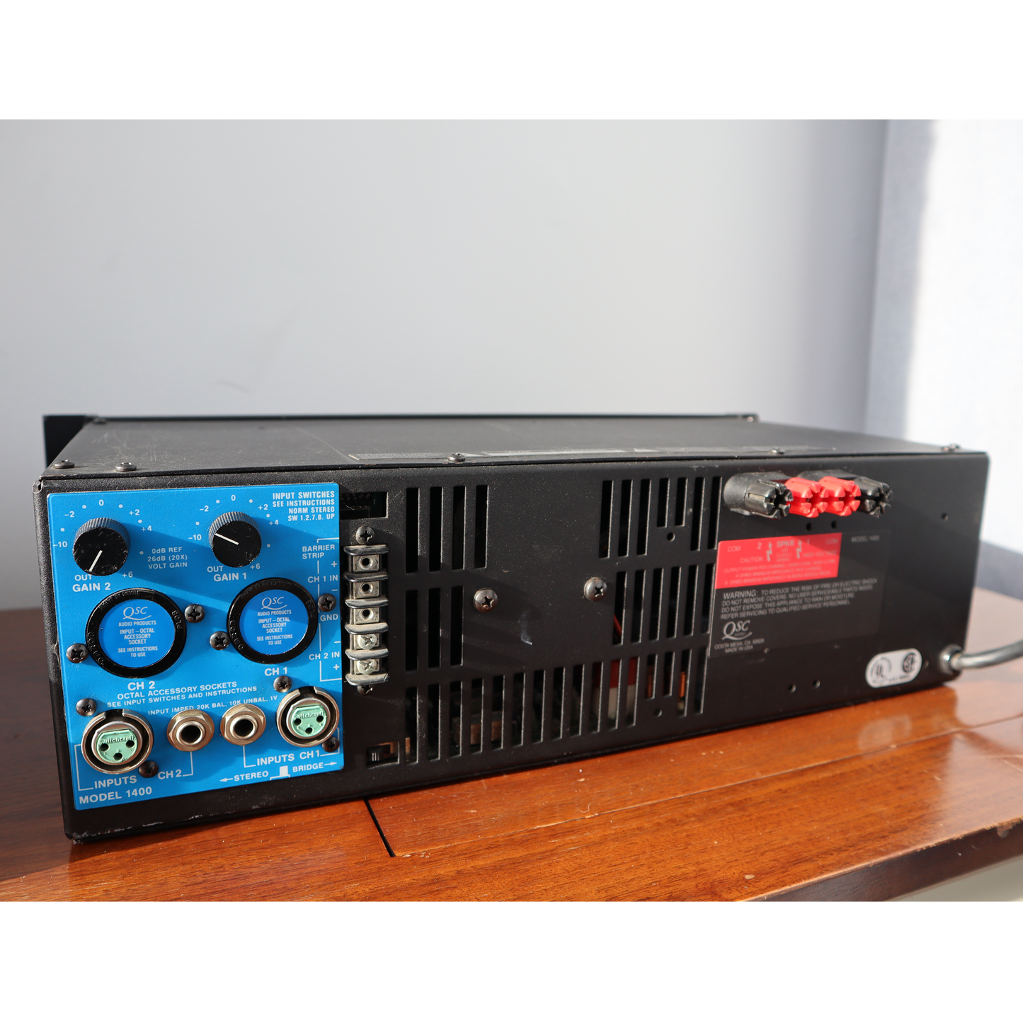 QSC 1400 Power Amplifier (SOLD)