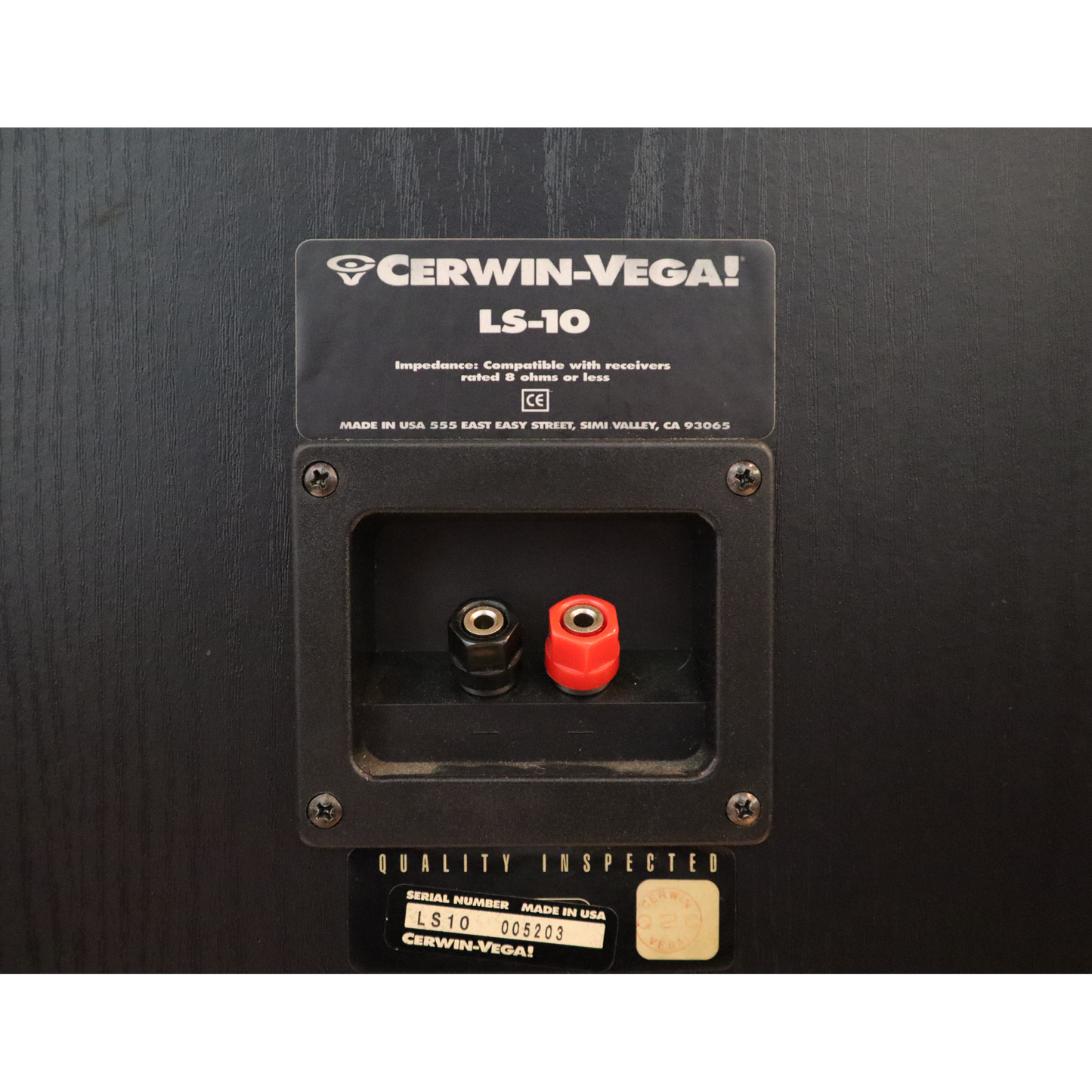 Cerwin Vega LS-10 Speakers(SOLD)