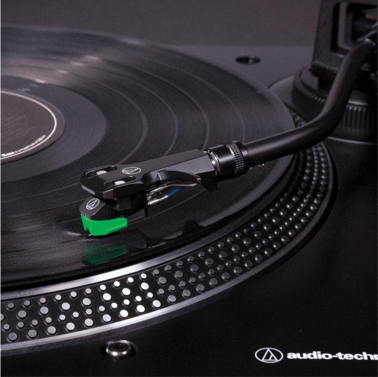 Audio-Technica Direct-Drive Turntable (Analog, Wireless & USB) AT-LP120XBT-USB