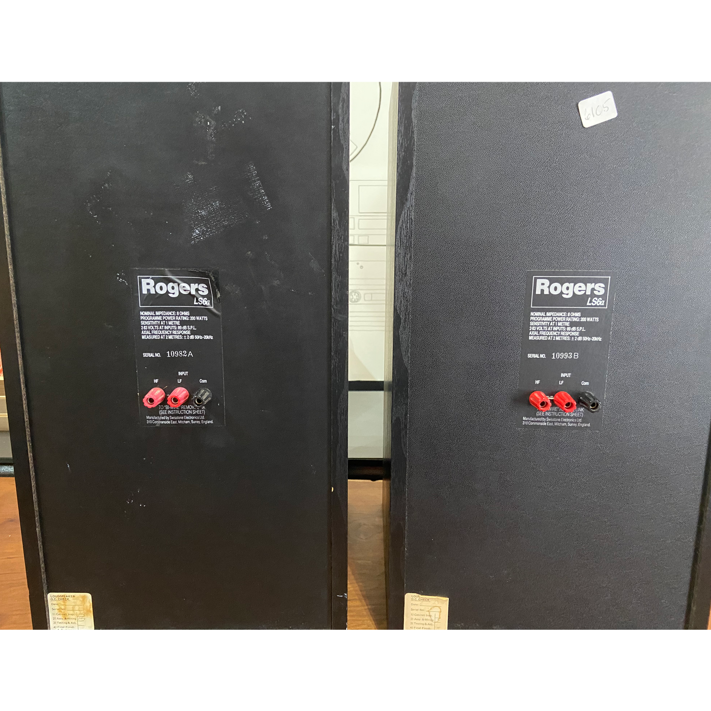 Rogers LS6a Speakers  / Haut-Parleurs (SOLD)