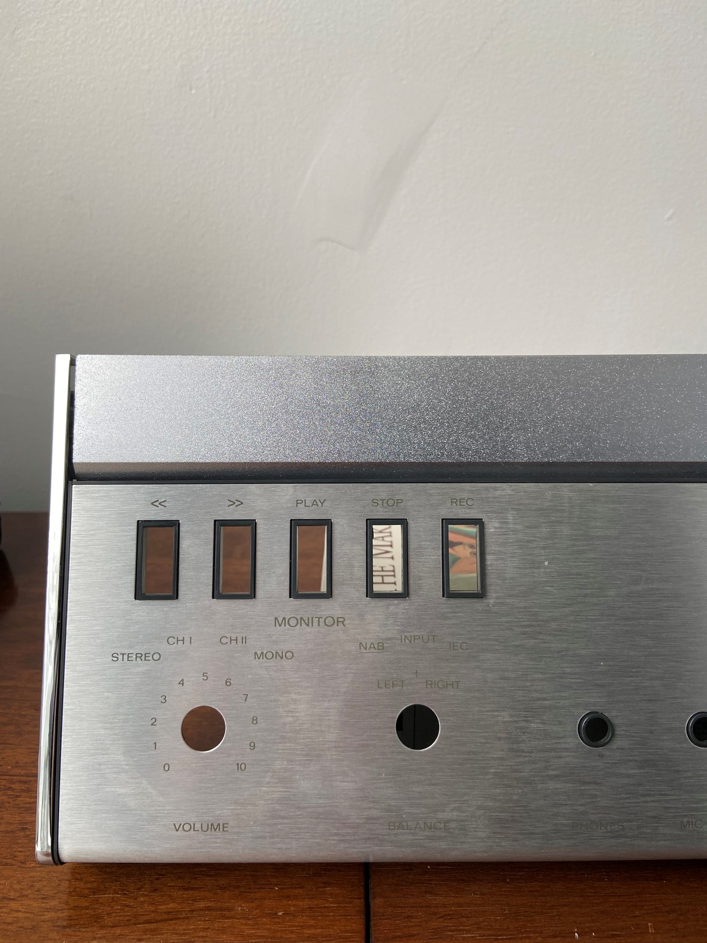 Revox A77 Face Plate