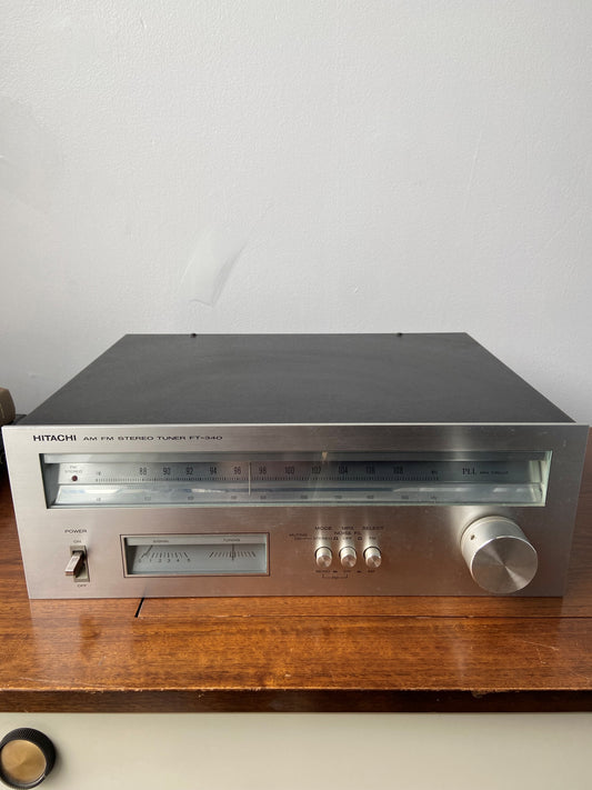 Hitachi FT-340 Stereo AM/FM Tuner