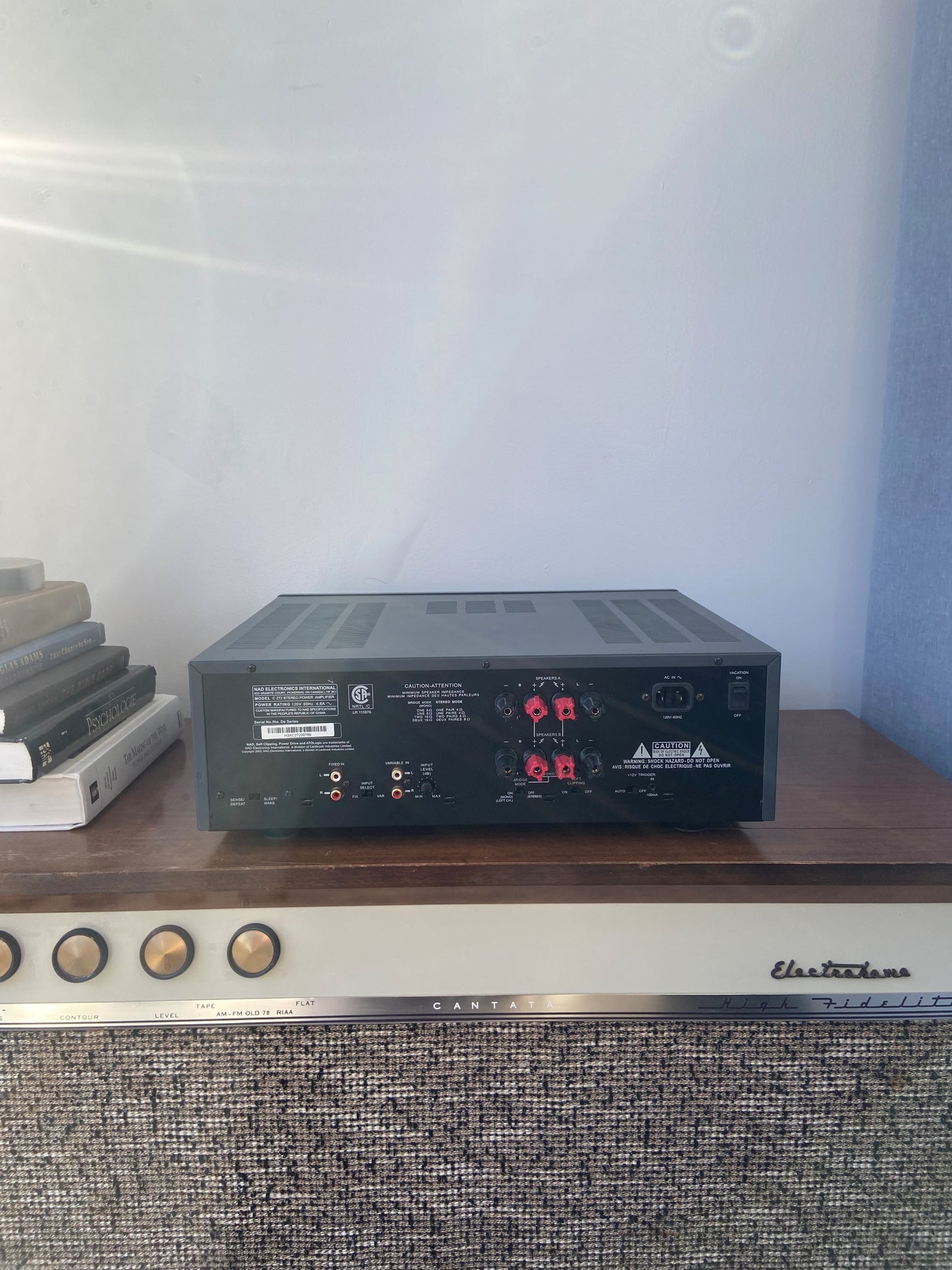 NAD C-272 Stereo Power Amplifier (SOLD)