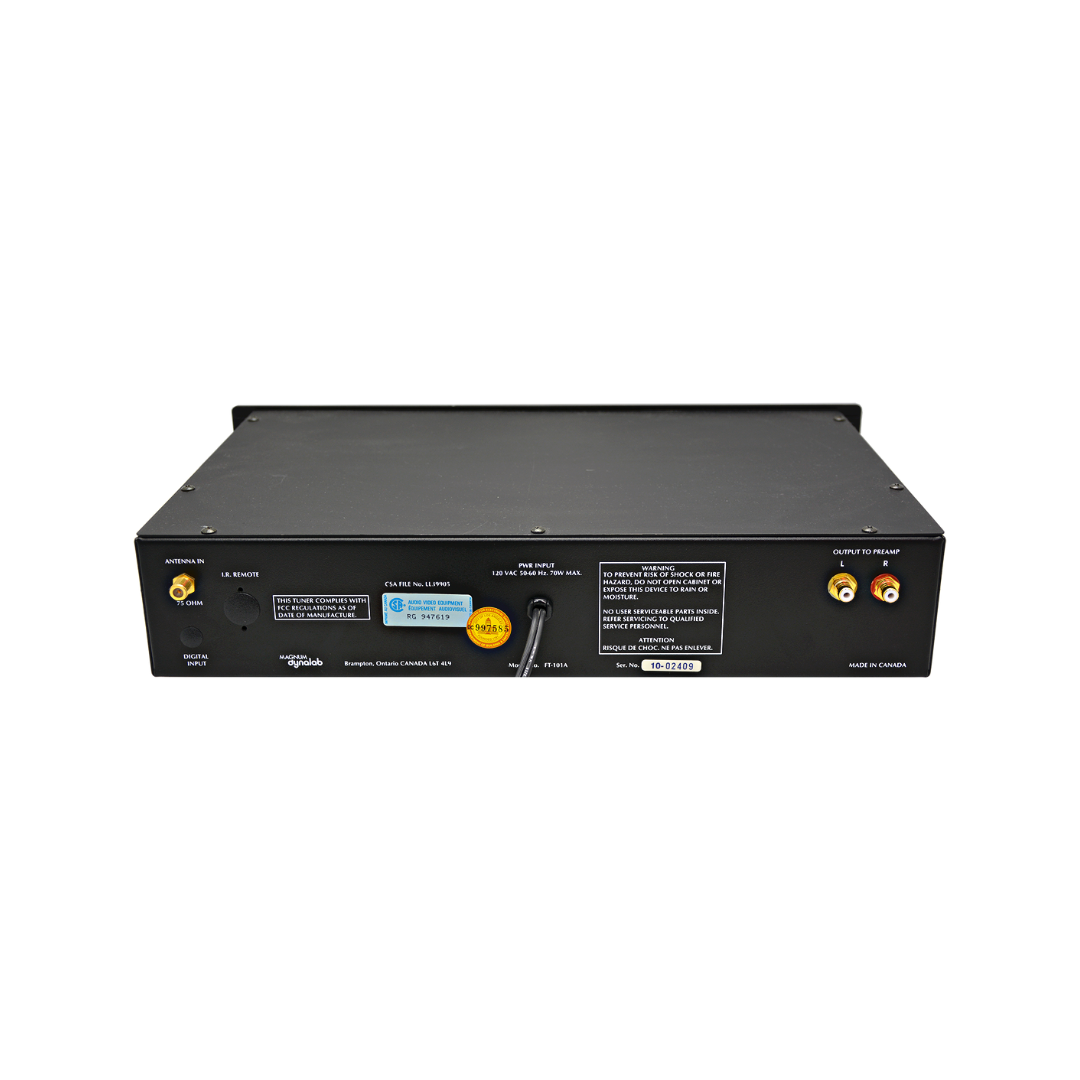 Magnum Dynalab FT101A / High-quality FM Tuner rear