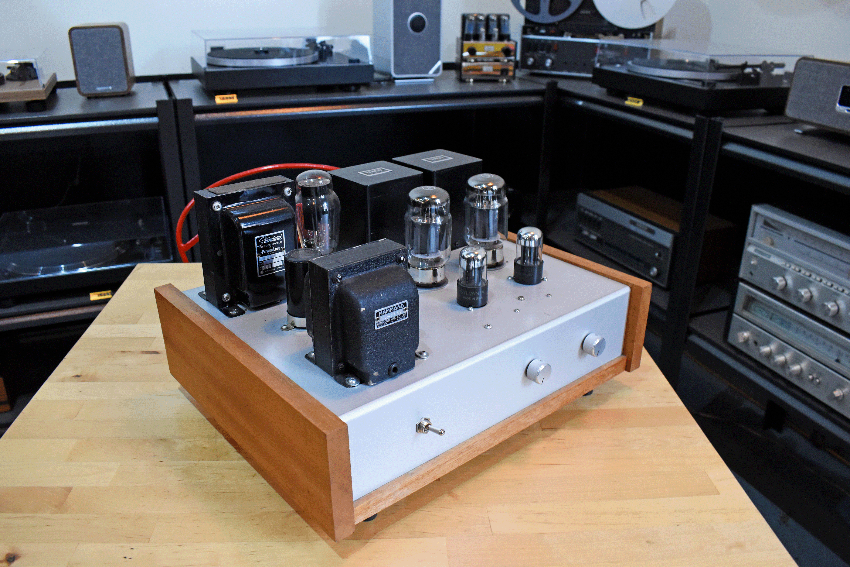 Custom Tube Amp - Tango Transformers front photo