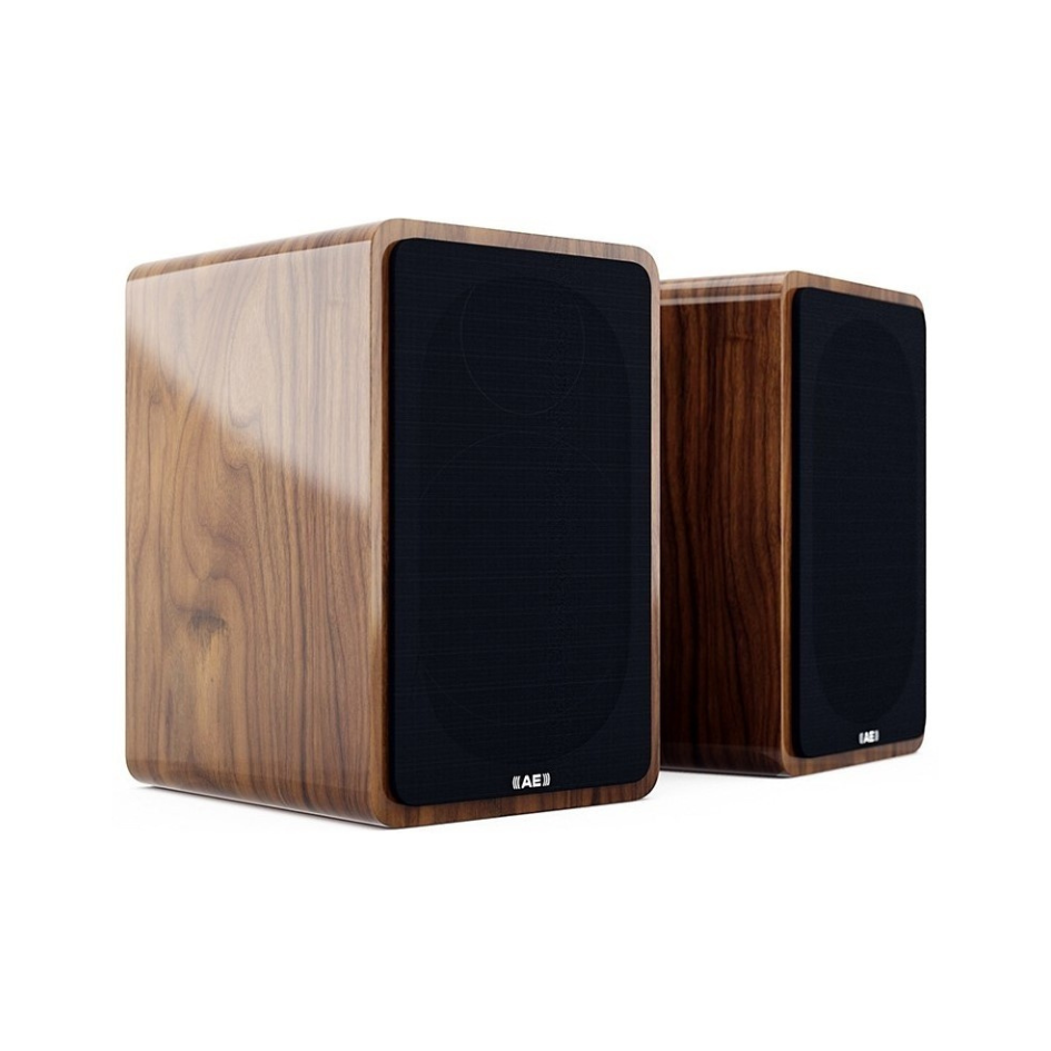 Acoustic Energy AE1 Walnut with cover